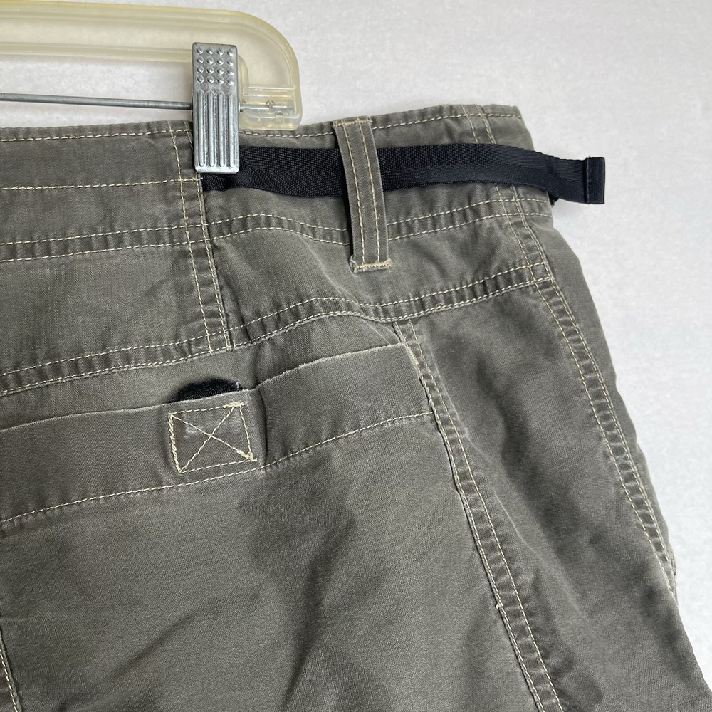 KUHL Climbing And Hiking Cargo Shorts Size XXL 40x12 Brown Outdoor Baggy 00s - Picture 9 of 14